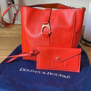 Dooney & Bourke Saffiano Leather Shoulder Bag
